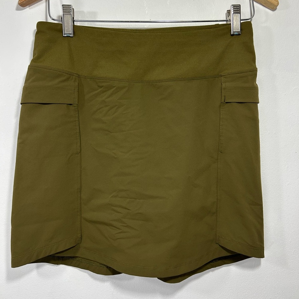 Rei Co-op Savanna Trail Skirt Green Womens S Outdoor Hiking Camping